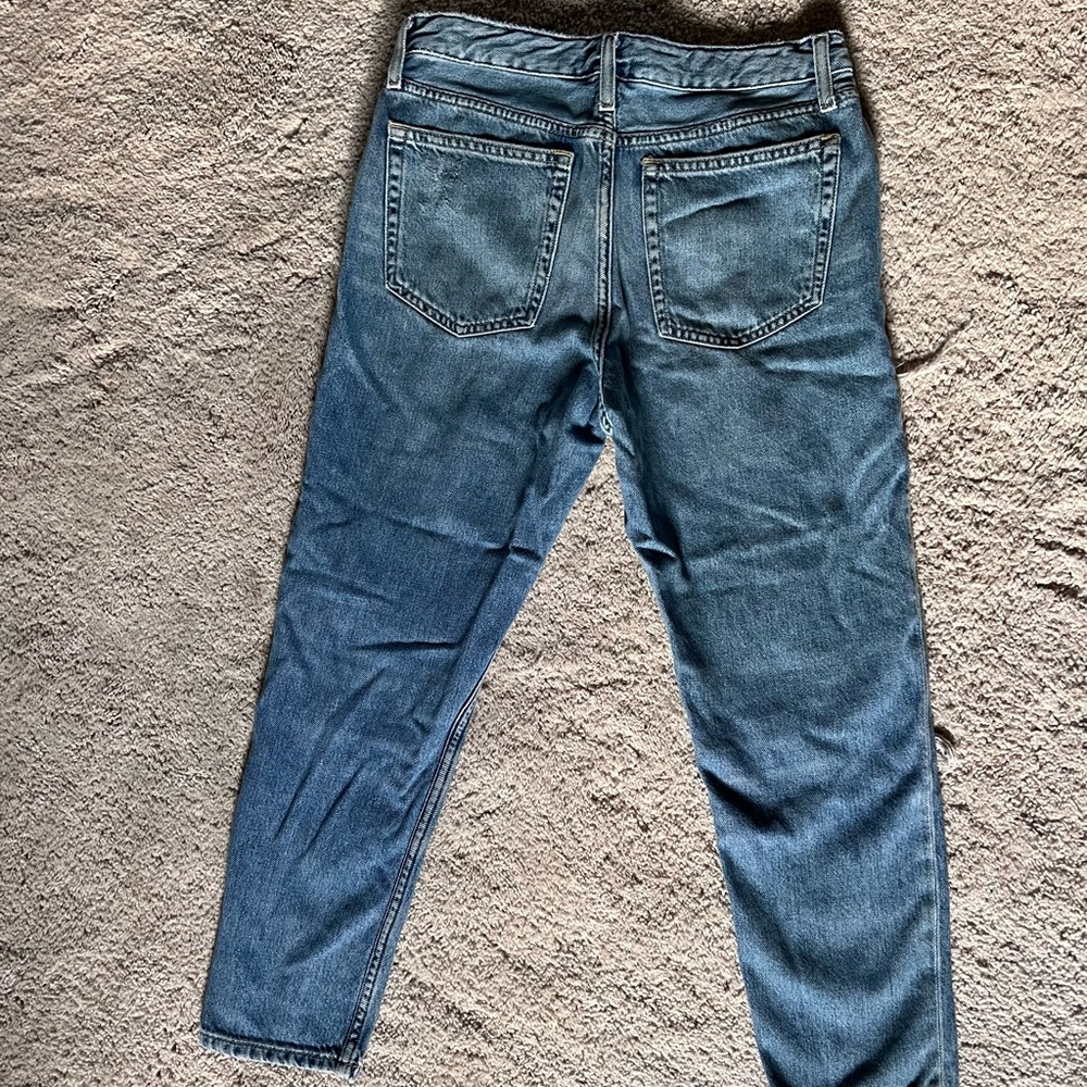 Topshop Moto Hayden Distressed Boyfriend Cut Jeans - Size 26 - Picture 6 of 6